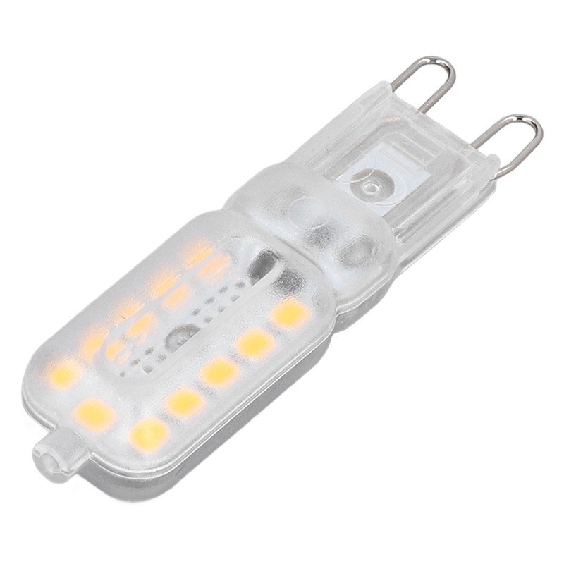 6pcs G9 LED Bulb 5W Transparent Cover 22LED Dimmable G9
