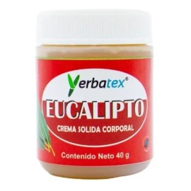 Pomada De Eucalipto, Crema Sólida Corporal, Frasco De 40g Hierbas