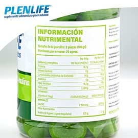 PLENLIFE - Gomitas de Calcio Adicionadas con Vitamina D - Suplemento sin Azúcar Sabor Tropical - Frasco con 50 piezas / 240 Gramos