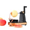 eBoutik – Black & Gold Hand-cranked Rotary Apple, Veg &