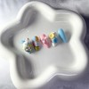 [Premium handmade embossed nails] Vintage pattern stitch rabbit - Coffin