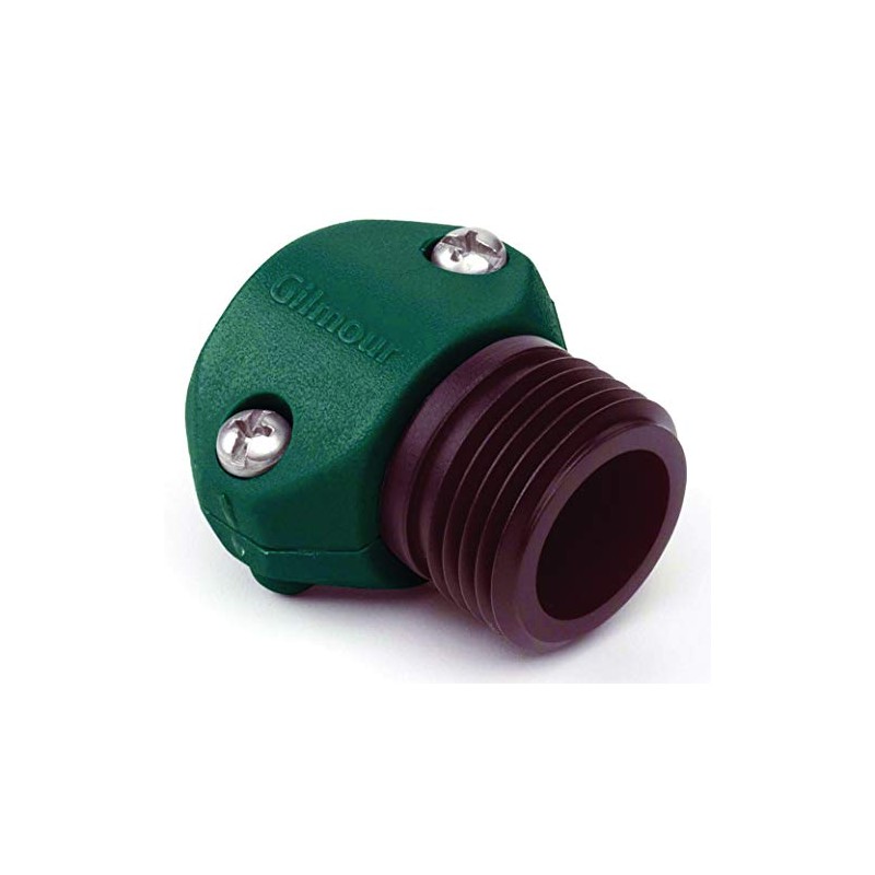 Gilmour 01M 3/4" & 5/8" Male Hose Coupling