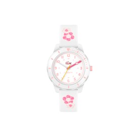 Lacoste Mini Tennis Kids' Sporty Quartz Watch - Water Resistant Up to 5ATM/50 Meters - Easy to Read, Playful Wear - 35MM