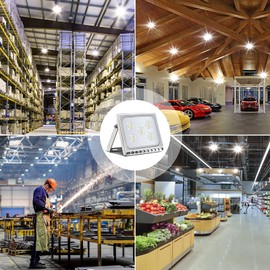 Fairyland LED Spotlight with Plug, 10 W, 20 W, 30 W, 50 W, 100 W, LED Flood Light, Flood Light, IP65 Waterproof, 30W