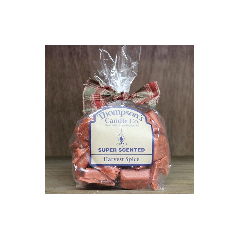 Thompson's Candle hvcr Super Scented Harvest Spice Wax Crumbles