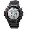Casio Standard Digital Wristwatch, AE-1500 Series, Men's Chippukashi, Black Long