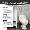Highcraft B4TSPE Elongated Plastic Toilet Seat Slow Close ∙ Easy