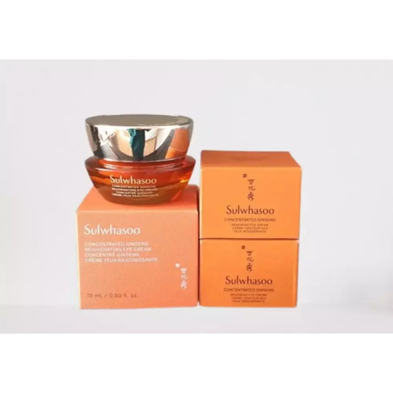 Sulwhasoo 설화수 자음생 아이크림 15ml 신형 + 5ml x 2개
