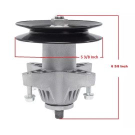 H&H Parts For Cub Cadet RZT 50" ZT5000 Spindle Pulley Belt Complete 50" Deck Kit RZT50