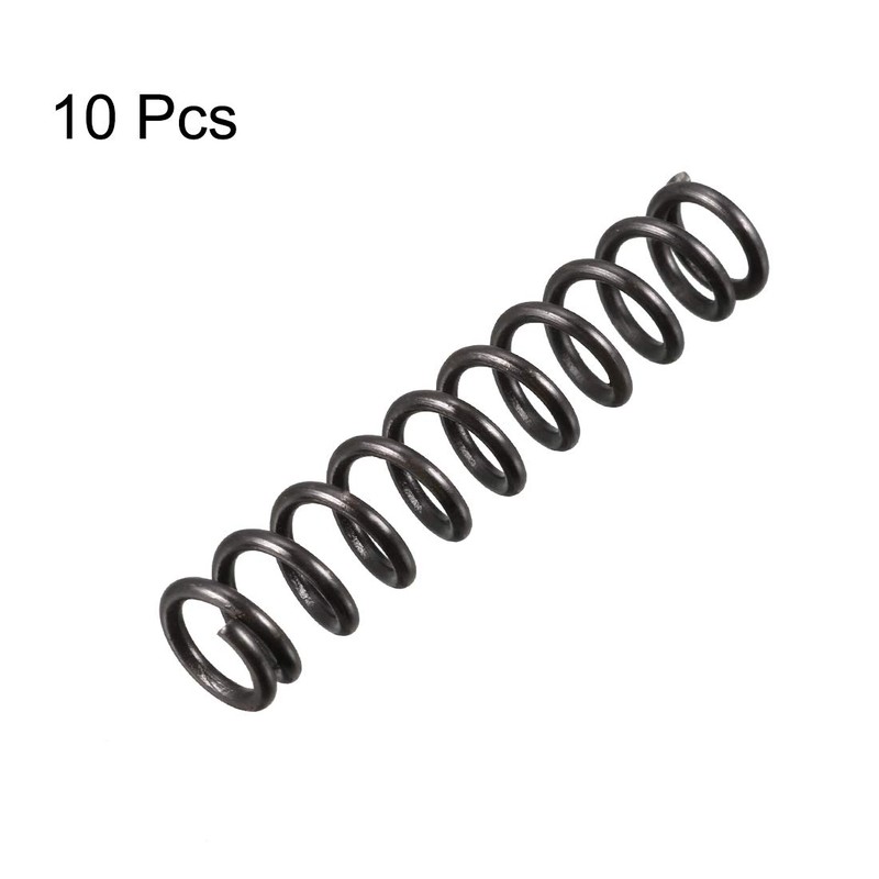 sourcing map Micro Compression Spring Coil Spring Steel Spring 1.2