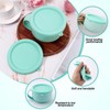 Silicone Lids for Dash My Mug Ice Cream Maker, Silicone