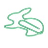 100 Pcs Rabbit Shaped Paper Clip Creative Cute Cartoon Animal