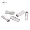 sourcing map M6 x 1.0-Pitch 30mm Length 304 Stainless Steel