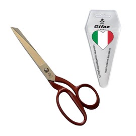 Gifaz - Wiss Dressmaking and Sewing Scissors for Professional Dressmaking, Handle Painted Red - Made in Italy (20 cm = 8 Inch POLL.)