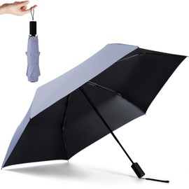 (2025 New Release) Parasol, UV Protection, 100% Light Blocking, Foldable, 7.4 oz (210 g), For Both Sunny and Rainy Weather, Heat Shield, UPF50+ UV Shielding, Heatstroke Prevention, Sunstroke