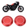 2pcs Motorcycle Frame Hole Cap CNC Aluminum Dustproof Frame Hole