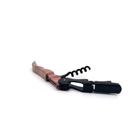 Pulltap's Genuine Wood 900 Collection Corkscrew Wine Key Bottle Opener (Wood Black)