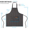 BeLuyi BeLuyi 2 Pack Adjustable Bib Apron with 2 Pockets