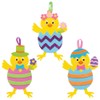 Baker Ross Easter Chick Mix & Match Decorations - Pack
