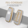 WORCAS Smart 6 Button Key Fob Cover Case Compatible with