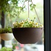 LA JOLIE MUSE Large Hanging Planters - 13 Inch Flower