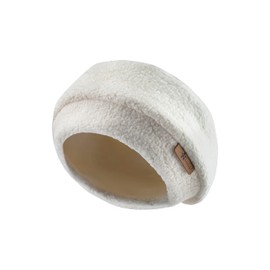 Sterntaler Girls' Beret Hat Plain Without, ecru