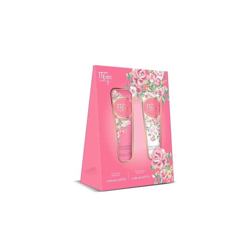 Maja, Estuche Coleccionable Love Rose, contiene crema corporal 200ml y