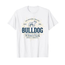 Retro English Bulldog Vintage T-Shirt