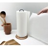 Roommate Wooden Base, Kitchen Paper Holder, Wooden Paper Stand, Kitchen
