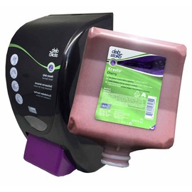 Kresto Cherry Hand Cleaner 2 Liter Bottle (KCH2LT) + Dispenser (HVY2LDB) Combo