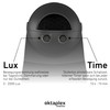 Oktaplex Lea Set of 2 Motion Sensors Outdoor IP54 PIR