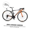 Mikinona Durable Folding Bike Luggage Carrier Rack Lightweight Rear Shelf