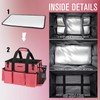 SCAVATA Wearable Cleaning Caddy Bag, Cleaning Caddy Supplies Organizer with