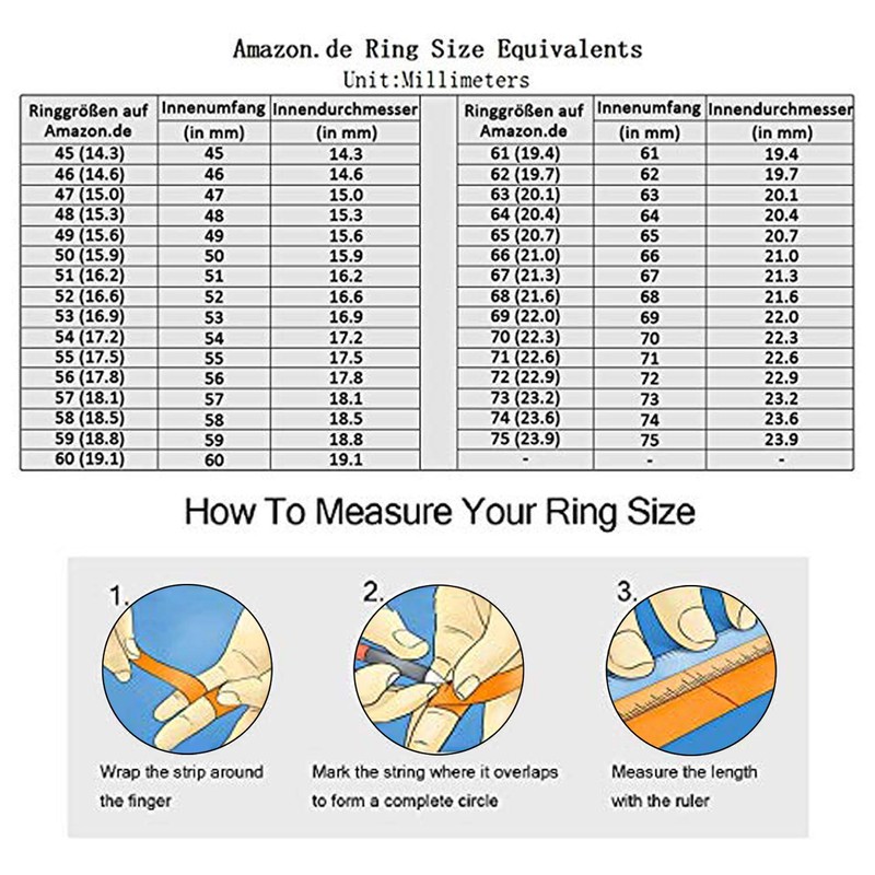Mabohity Men's / Women's Titanium Ring, 6 mm Wide, Matt
