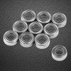Hilitand 10Pcs MR63ZZ Double-Shielded Ball Bearings Mini Ball Bearings for