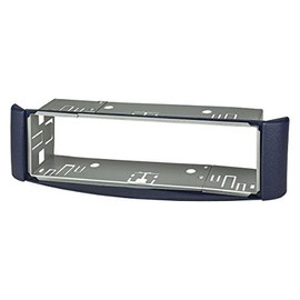 tomzz Audio 2451-007 Radio Fascia Set Compatible with Smart Fortwo (450) Year of Manufacture 1998-2007 Blue with Metal Slot Radio Adapter ISO Raku2 Antenna Adapter DIN