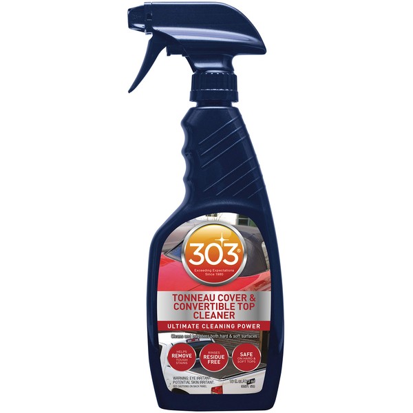 303 Products-30571 Tonneau Cover and Convertible Top Cleaner - Vinyl and Fabric Top Cleaner, 16 fl. oz., (Pack of 6)