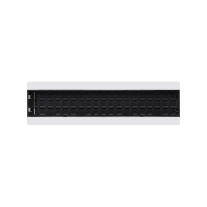 Inte-Grates IGFPD212-WH Flush Floor Matching Vent 2x12 Drop-in Plastic Floor