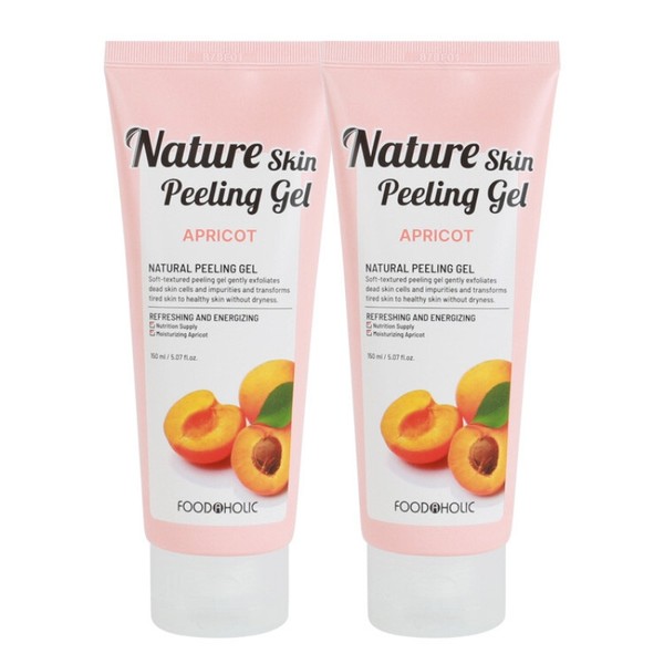 (1+1) Foodaholic Nature Skin Peeling Gel Apricot 150ml/Mild Peeling Gommage