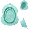 Makeup Brush Cleaning Bowl, Compact Lightweight Accessory for Travel and