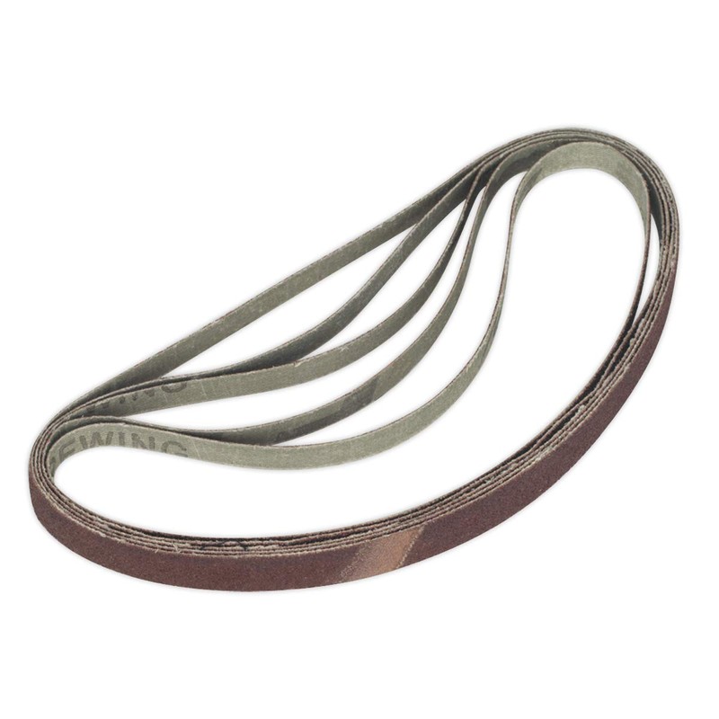 Sealey Sbs35/B80Gw Sanding Belt 80Grit 12 X 456Mm Pack Of