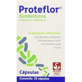 Proteflor Microorganismos Antidiarreicos, 20 Cápsulas                                                                                                 
