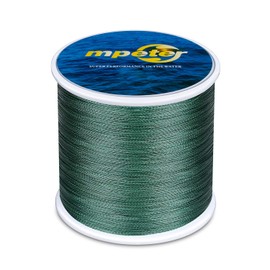 Mpeter 9 Strands 8 Strands 4 Strands Armor Braided Fishing Line, 100/300/500/1000 Meters Abrasion Resistant Braided Lines, High Sensitivity and Zero Stretch, with Smaller Diameter