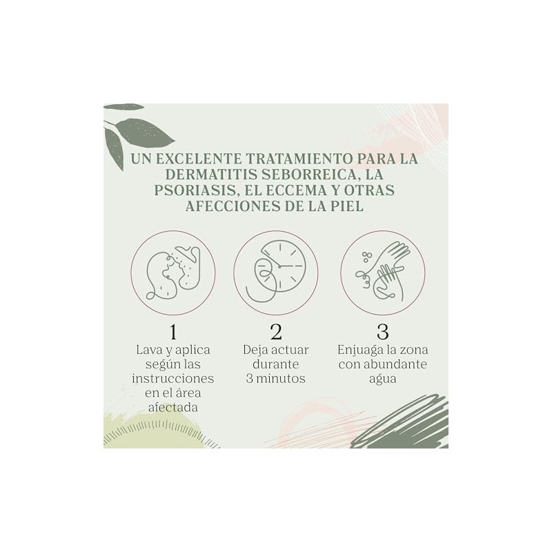Jabón de Alquitrán para Psoriasis y Eccema, Barra Medicada 2.50