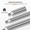 DYKK Angle Grinder Extension Connection Rod, 80mm M10 Threaded Shaft