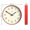 JONES CLOCKS® Studio Wall Clock | Modern Round Clock |