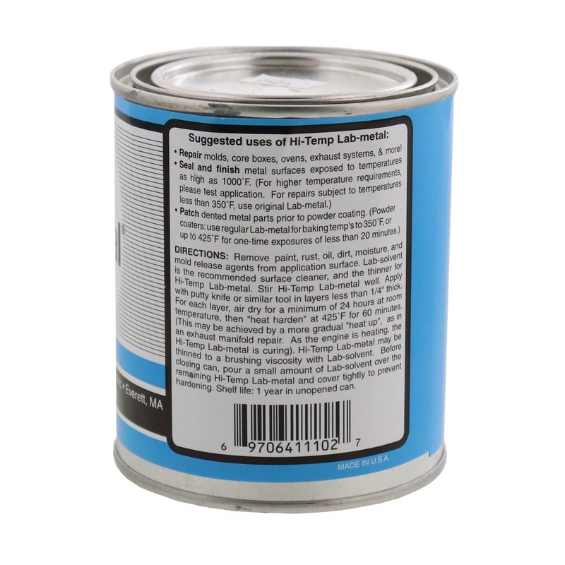 ALVIN 24 oz Lab Metal Repair and Patching Compound Withstands
