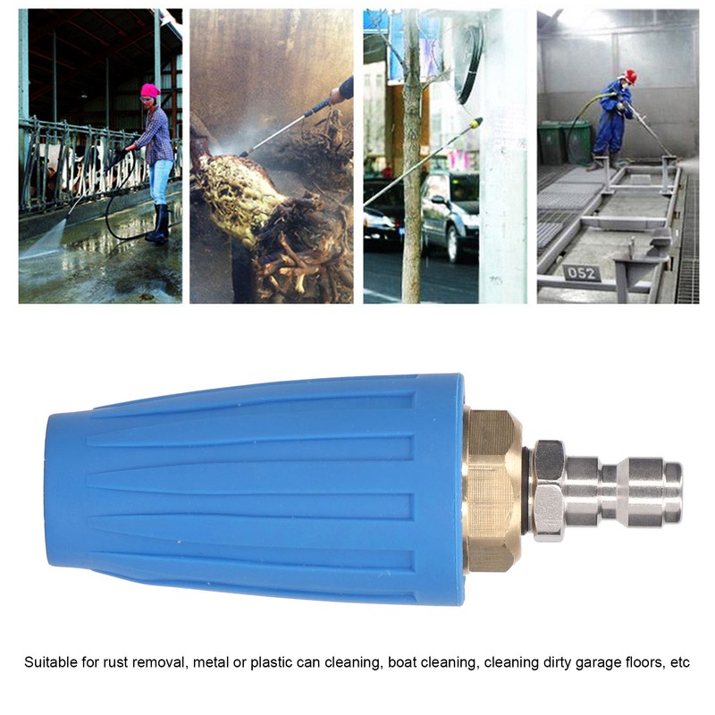 High Pressure Washer Nozzle 1/4in Quick Connector Pressure Washer 4000PSI