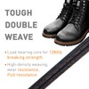 NDTEZUGT Unbreakable Boot Laces, Heavy Duty Work Round Shoelaces Replacement