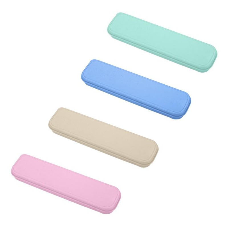 1pcs Portable Flatware Box Travel Tableware Storage Case, Travel Utensils